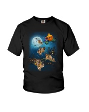German Shep Pumpkin Carriages Youth T-Shirt thumbnail