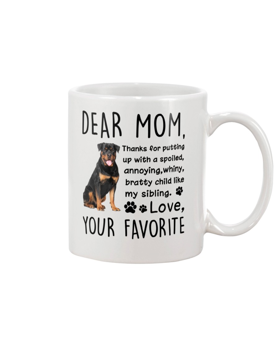 Rottweiler Dear Mommy Mug 2501 Mug