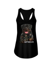 Rottweiler family Ladies Flowy Tank thumbnail
