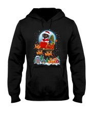 Dachshund santa 0210 Hooded Sweatshirt thumbnail