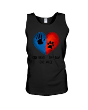 Dog One hand one paw 2807 Unisex Tank thumbnail