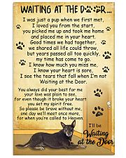 Australian Kelpie Waiting at The Door 11x17 Poster front