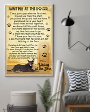Australian Kelpie Waiting at The Door 11x17 Poster lifestyle-poster-1