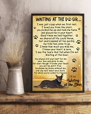 Australian Kelpie Waiting at The Door 11x17 Poster lifestyle-poster-3