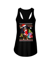 Bernese Mountain Dog Christmas 0210 Ladies Flowy Tank thumbnail