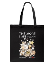 I Like Dogs Tote Bag thumbnail