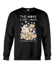 I Like Dogs Crewneck Sweatshirt front