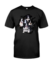 Collie Scratch Classic T-Shirt front