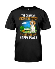 Beagle and caravan Classic T-Shirt front