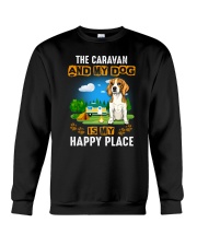 Beagle and caravan Crewneck Sweatshirt thumbnail