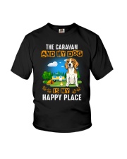 Beagle and caravan Youth T-Shirt thumbnail