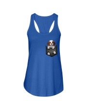 Cavalier King Charles Spaniel Pocket 1 Ladies Flowy Tank thumbnail