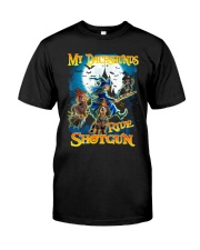 Dachshunds Shotgun Classic T-Shirt thumbnail