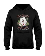 Samoyed beauty Hooded Sweatshirt thumbnail