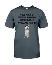 Siberian Husky Proud Parent Mug 1701 Classic T-Shirt thumbnail