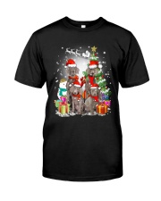 Weimaraner Family Xmas 0310 Classic T-Shirt thumbnail