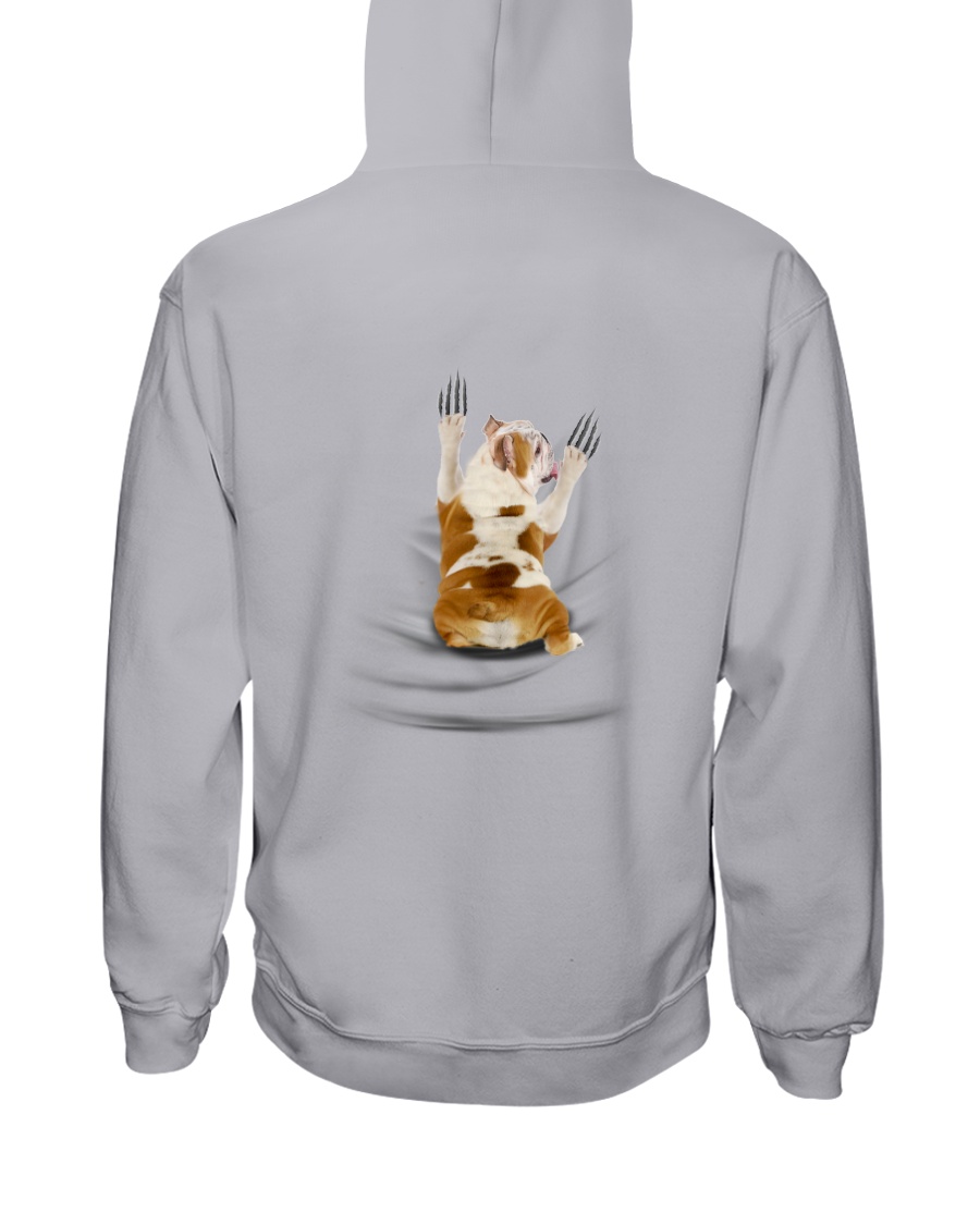 Bulldog Climbing Hooded Sweatshirt