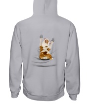 Bulldog Climbing Hooded Sweatshirt back