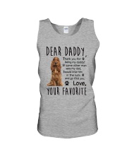 English Cocker Spaniel Dear Daddy Mug 1701 Unisex Tank thumbnail