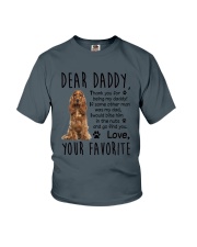 English Cocker Spaniel Dear Daddy Mug 1701 Youth T-Shirt thumbnail