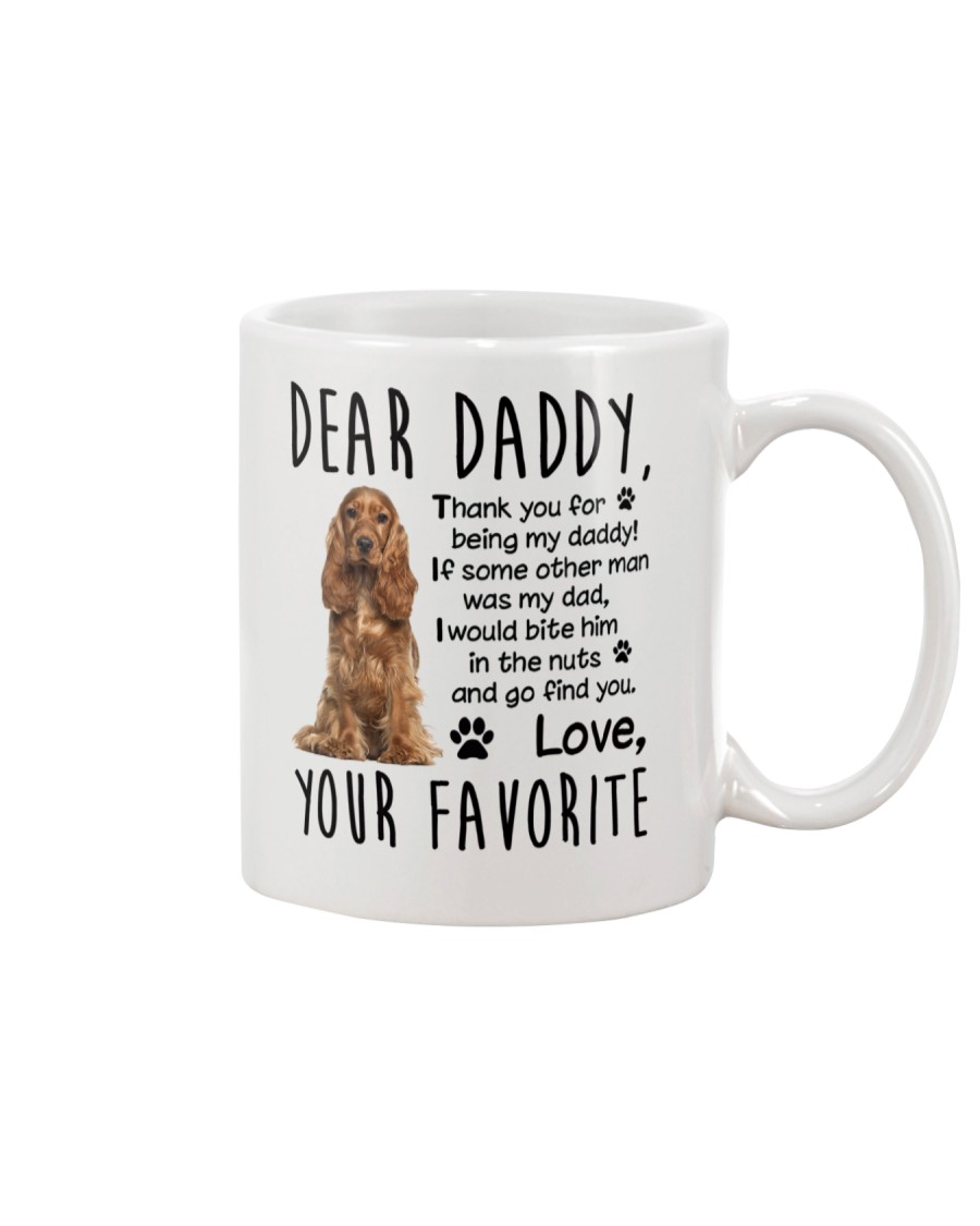 English Cocker Spaniel Dear Daddy Mug 1701 Mug