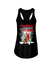 Kisses From Heaven Golden Retriever Ladies Flowy Tank thumbnail