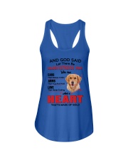 Golden Retriever Mom Ladies Flowy Tank thumbnail