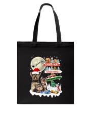 Yorkie christmas greetings 0910 Tote Bag thumbnail