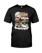Yorkie christmas greetings 0910 Classic T-Shirt thumbnail