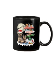 Yorkie christmas greetings 0910 Mug thumbnail