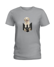 Labrador retriever Pocket 1012 Ladies T-Shirt thumbnail