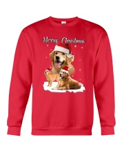Golden Retriever Merry Xmas 2109 Crewneck Sweatshirt front