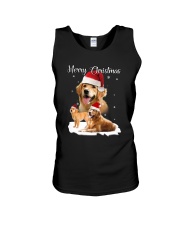 Golden Retriever Merry Xmas 2109 Unisex Tank thumbnail