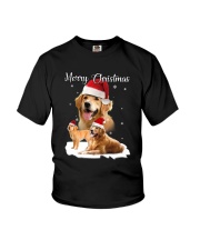 Golden Retriever Merry Xmas 2109 Youth T-Shirt thumbnail