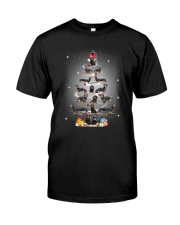 Dachshund Pine Tree 1909 Classic T-Shirt front