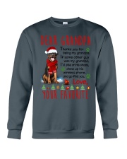 Rottweiler Grandpa Christmas Crewneck Sweatshirt thumbnail