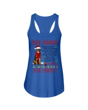 Rottweiler Grandpa Christmas Ladies Flowy Tank thumbnail
