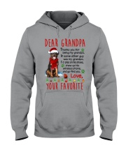 Rottweiler Grandpa Christmas Hooded Sweatshirt thumbnail