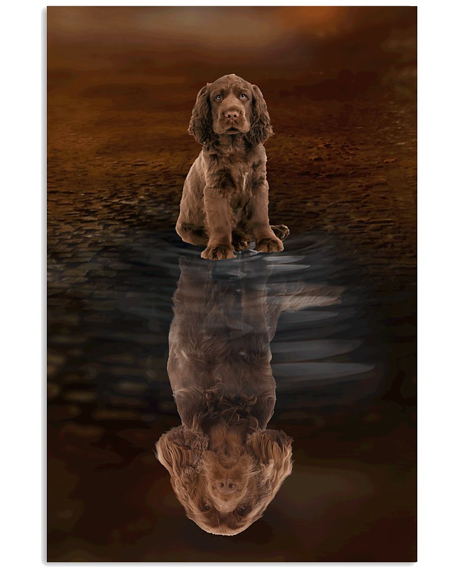 Sussex Spaniel Believe 11x17 Poster