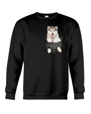 Alaskan Malamute Pocket 301101 Crewneck Sweatshirt thumbnail