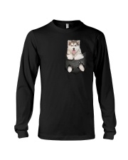Alaskan Malamute Pocket 301101 Long Sleeve Tee thumbnail