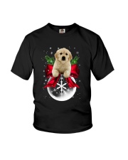 Golden Retriever Snow Youth T-Shirt thumbnail