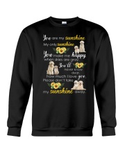 Golden Retriever My sunshine 1110 Crewneck Sweatshirt front
