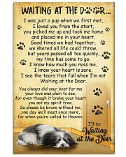 Havanese Waiting At The Door Poster 22012 11x17 Poster front