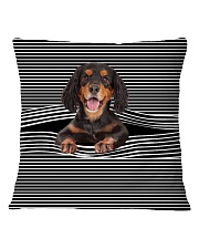Gordon Setter Pocket Striped 0401 Square Pillowcase thumbnail