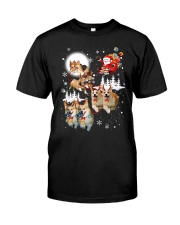 Pembroke Welsh Corgi Reindeers 0410 Classic T-Shirt thumbnail