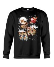 Pembroke Welsh Corgi Reindeers 0410 Crewneck Sweatshirt front