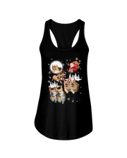 Pembroke Welsh Corgi Reindeers 0410 Ladies Flowy Tank thumbnail