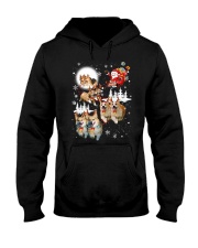 Pembroke Welsh Corgi Reindeers 0410 Hooded Sweatshirt thumbnail