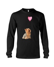 Yorkshire Terrier - Love you Long Sleeve Tee thumbnai